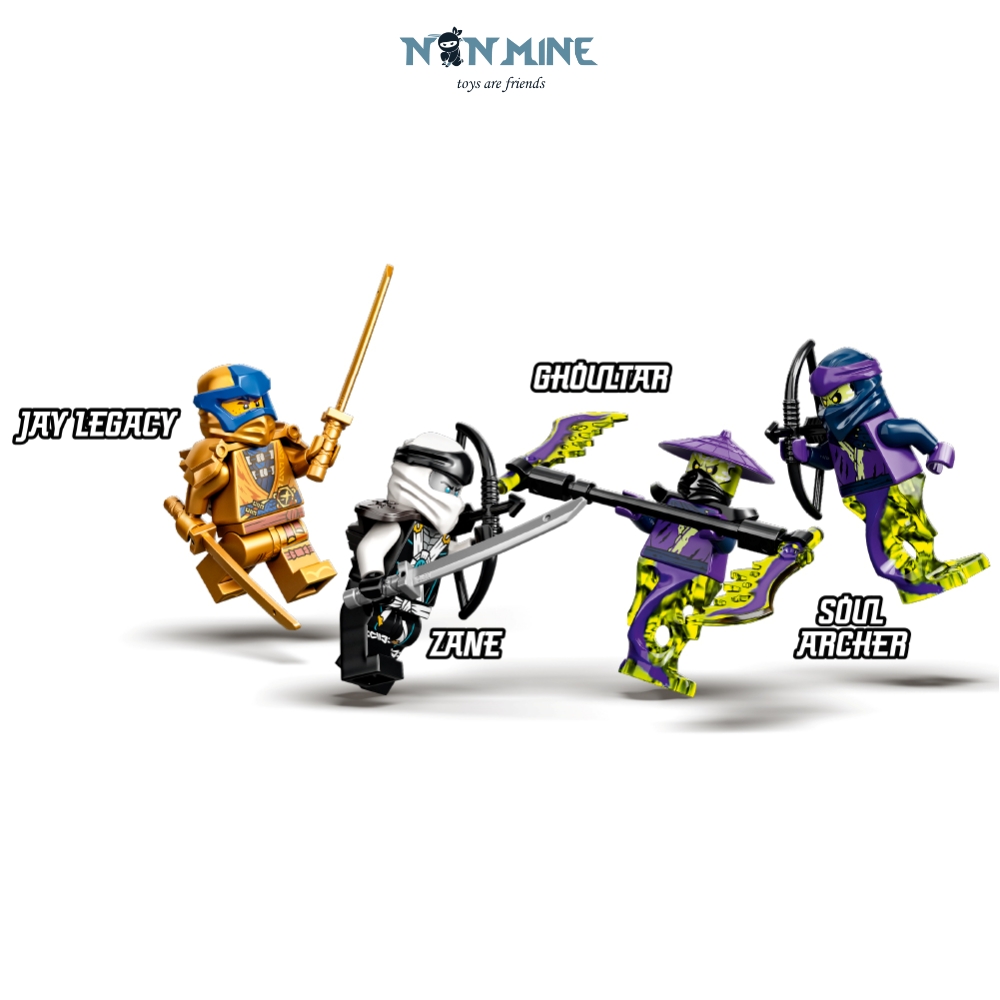 Đồ Chơi Xếp Hình Lắp Ráp Ninja Mech Robot Chiến Giáp Titan Của Zane 860 Chi Tiết Mã 11660