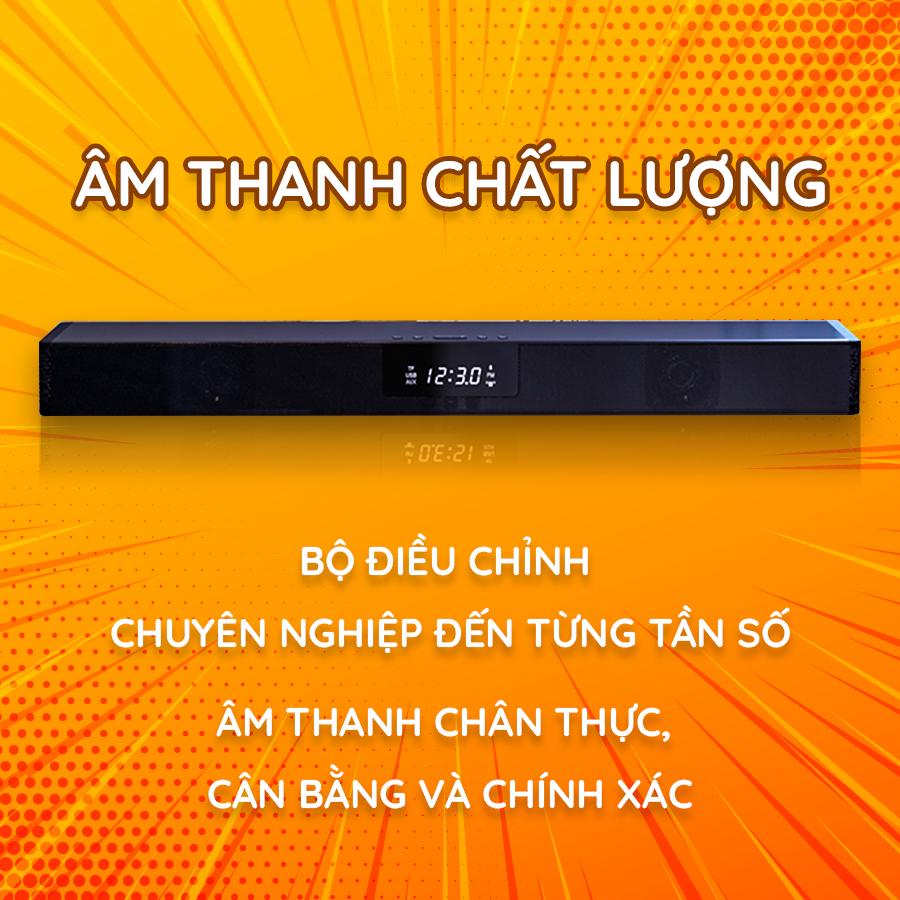 Loa Vi Tính Bluetooth Công Suất 20W, Hỗ Trợ Sạc Không Dây Cho Điện Thoại, Âm Thanh Đạt Chuẩn HD