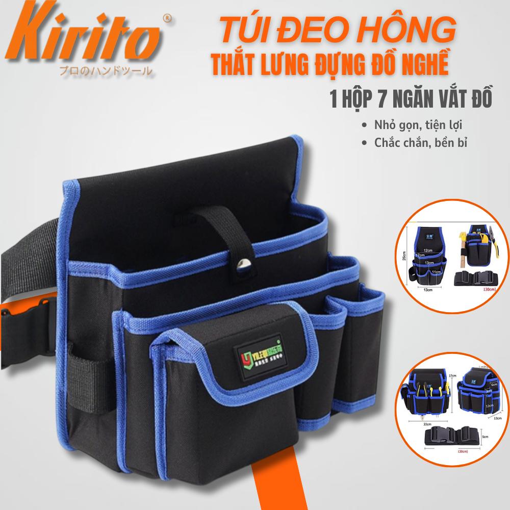 Túi đeo thắt lưng đựng đồ nghề sửa chữa  dạng vuông