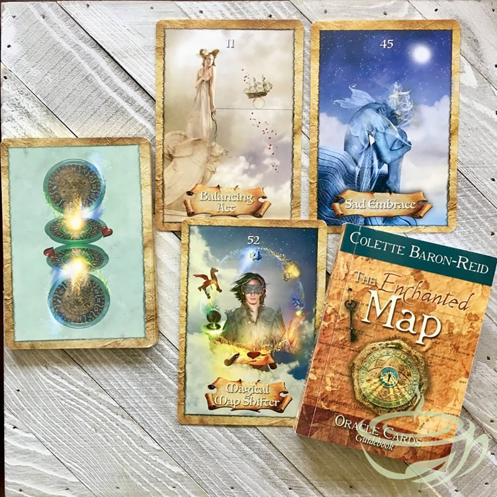 Bài Oracle The Enchanted Map 54 Lá Bài Đá Thanh Tẩy