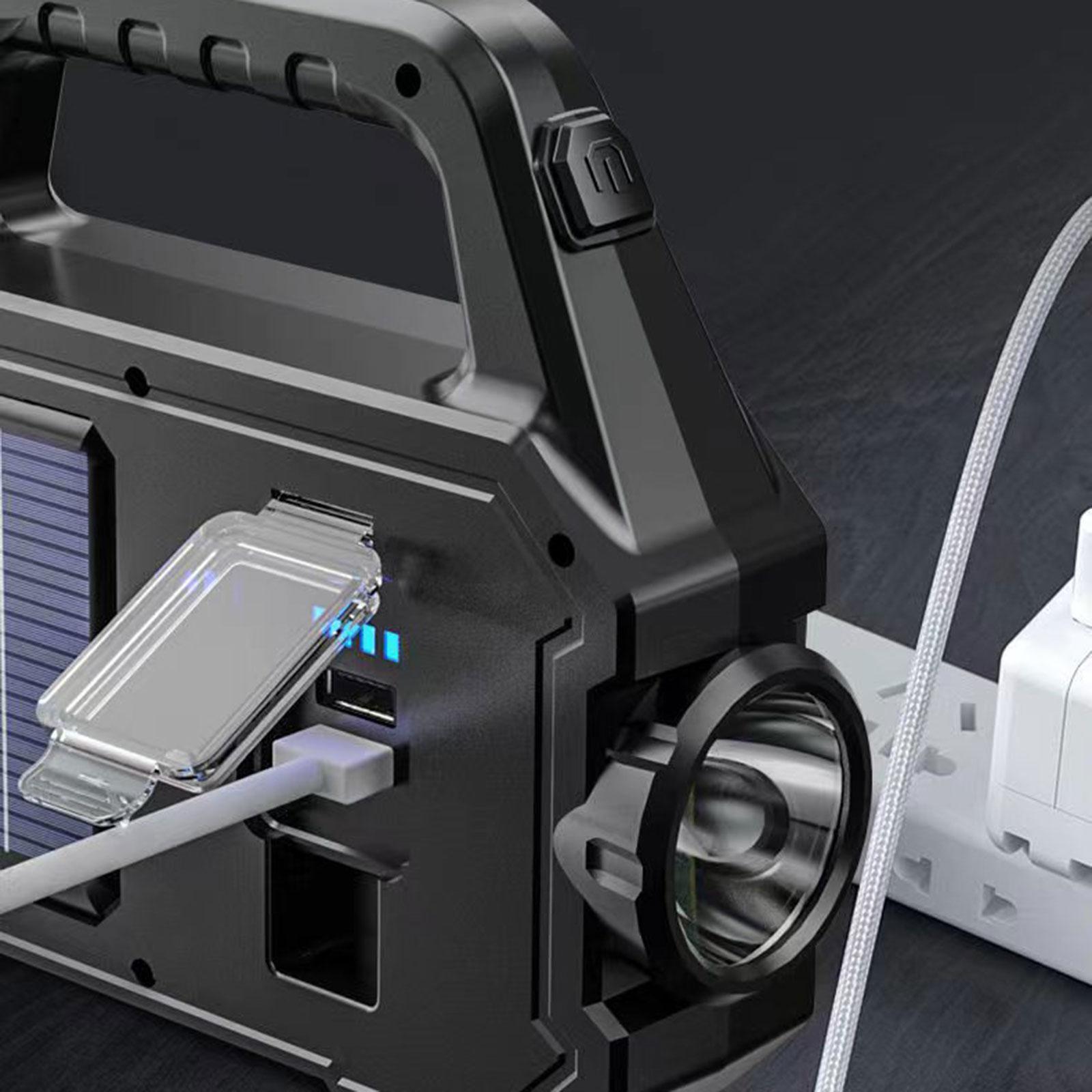 Handheld Spot Light Heavy Duty Searchlight Indoor Emergencies Camping