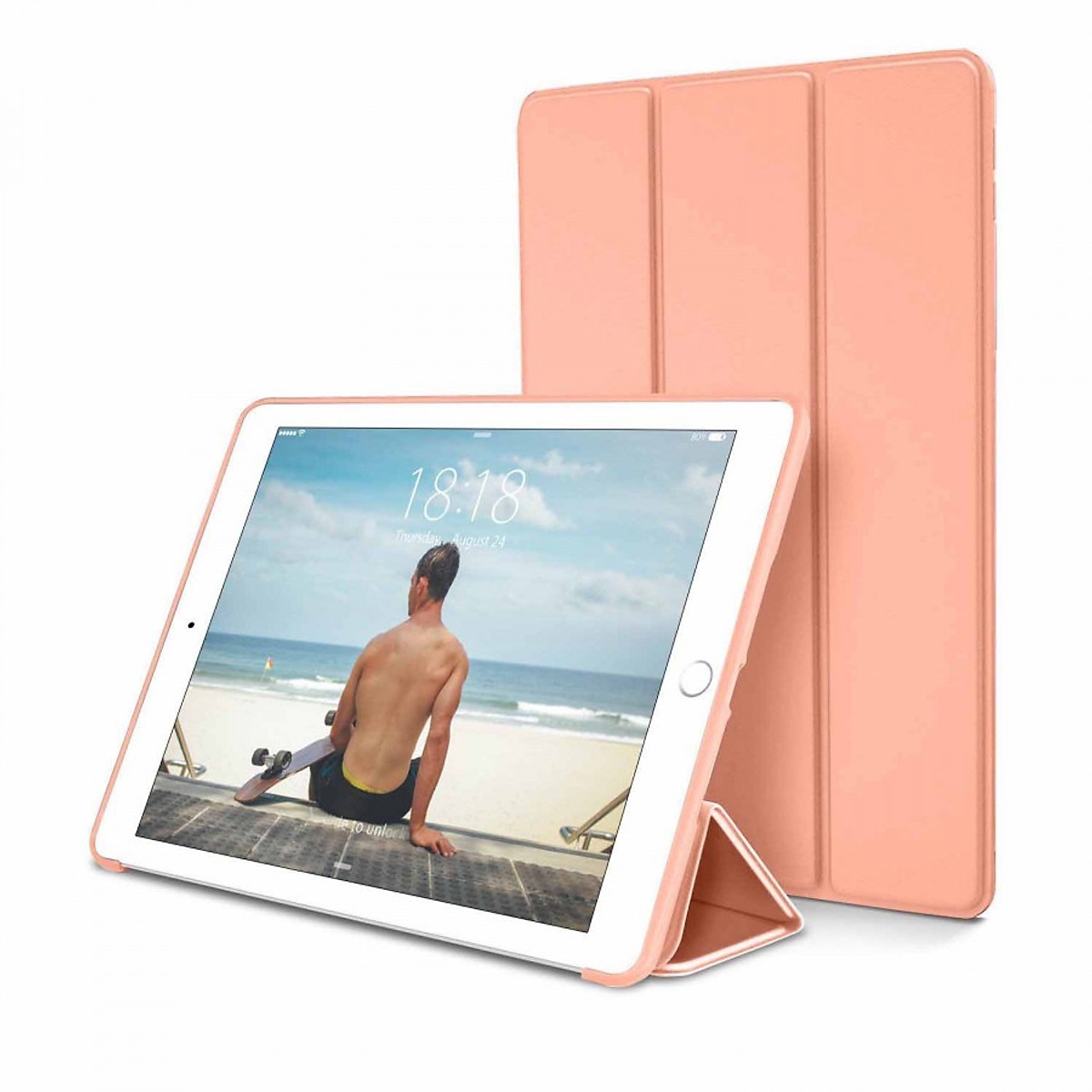 Bao da PKCB silicone dẻo - Smart cover dành cho iPad Air 3 10.5 inch - Hàng Chính hãng