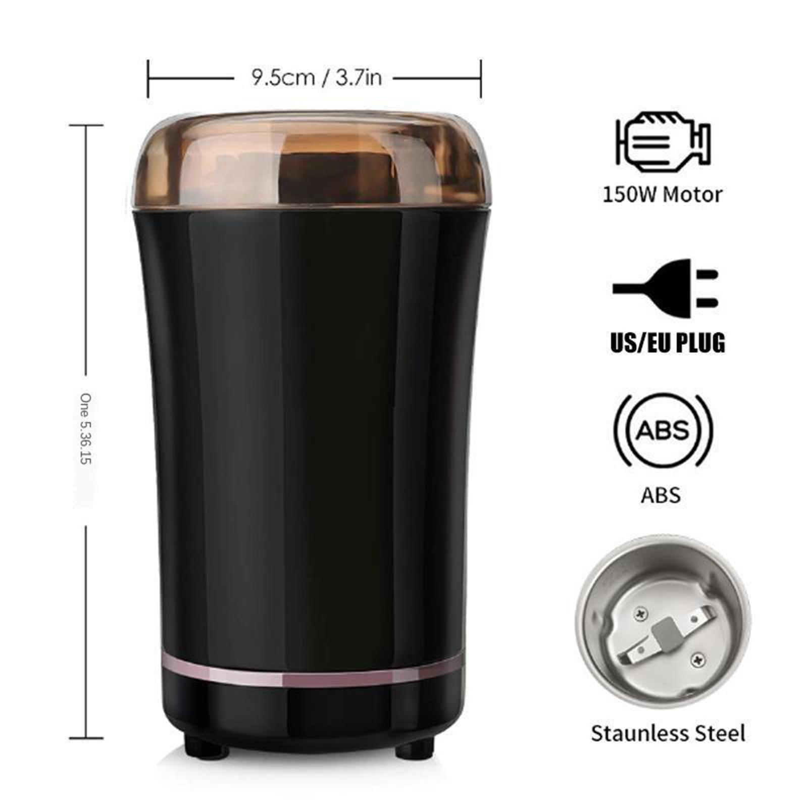 Small Electric Coffee Grinder -button Operation Easy to Clean