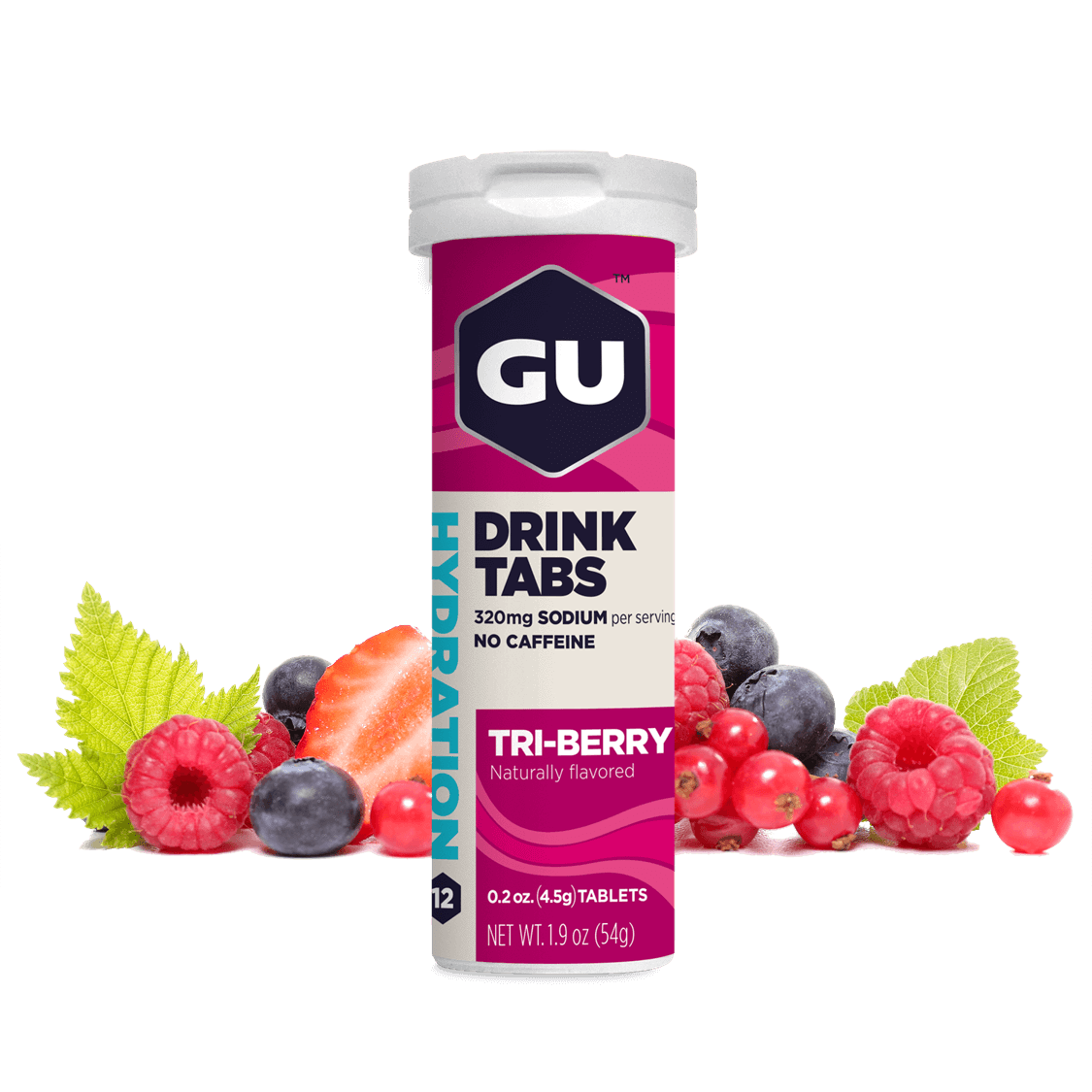 Điện Giải Dạng Viên Sủi 12 Viên GU HYDRATION DRINK TABS