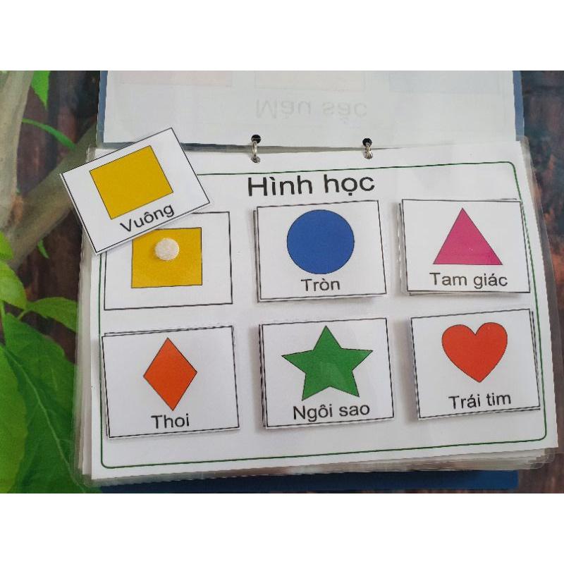 Bộ Học Liệu Montessori 23 Chủ Đề Tiếng Việt Với Các Chủ Đề Mở Rộng ,Quen Thuộc, Dễ Tiếp Cận Cho Bé 1+