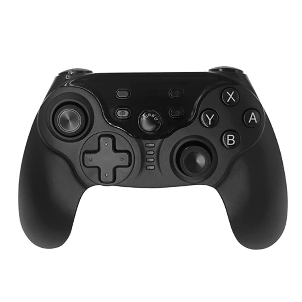 Wireless BT Gamepad Double Motor Vibration Pro Gaming Controller Joystick for Switch w/ Screenshot Function