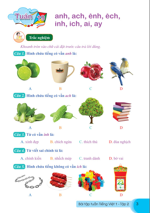 Sách - Bài Tập Tuần Tiếng Việt Lớp 1 - Biên Soạn Theo Chương Trình GDPT Mới - Cánh Diều - ndbooks