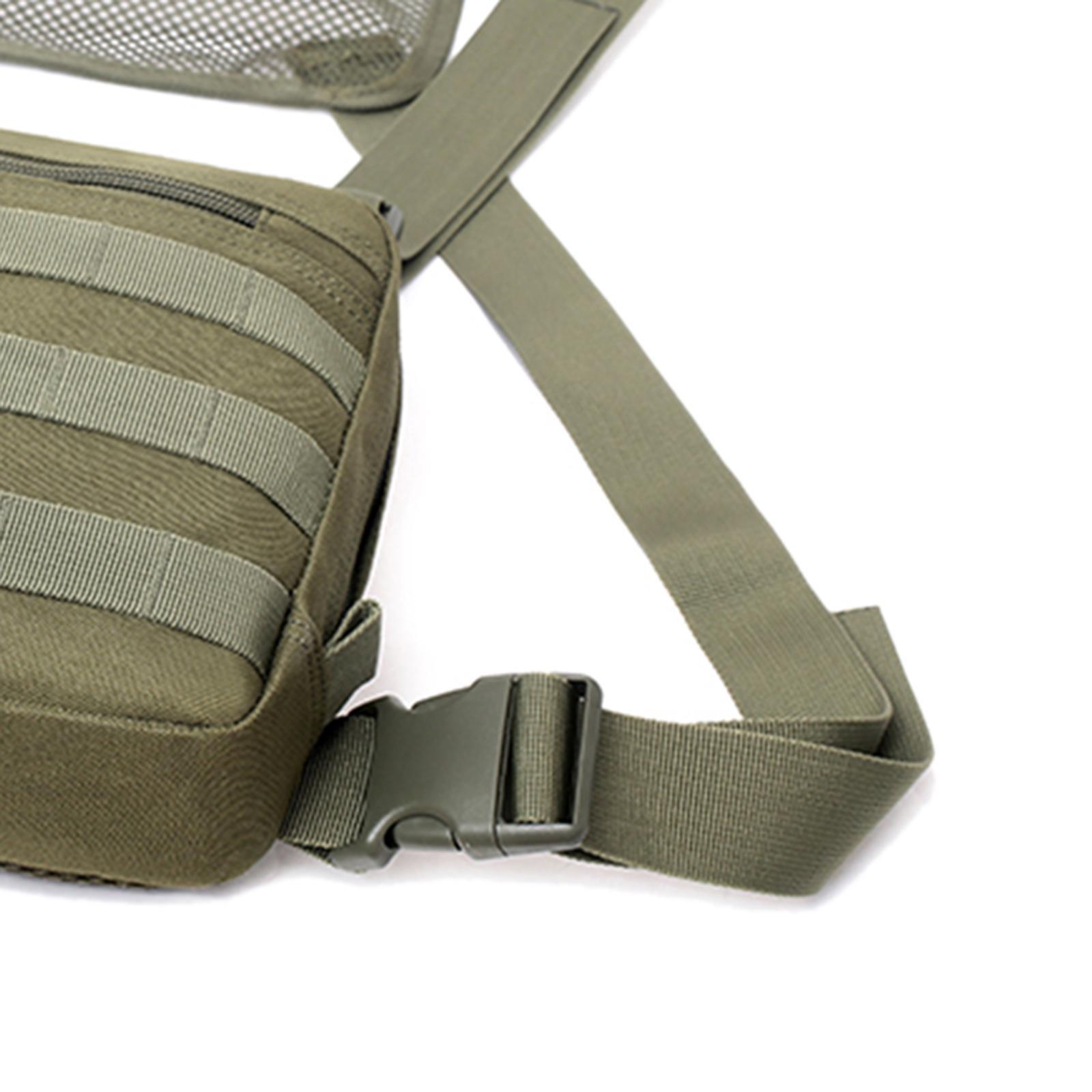 Outdoor Chest Bag Front Rig Pouch Utility Bags Waist Pack