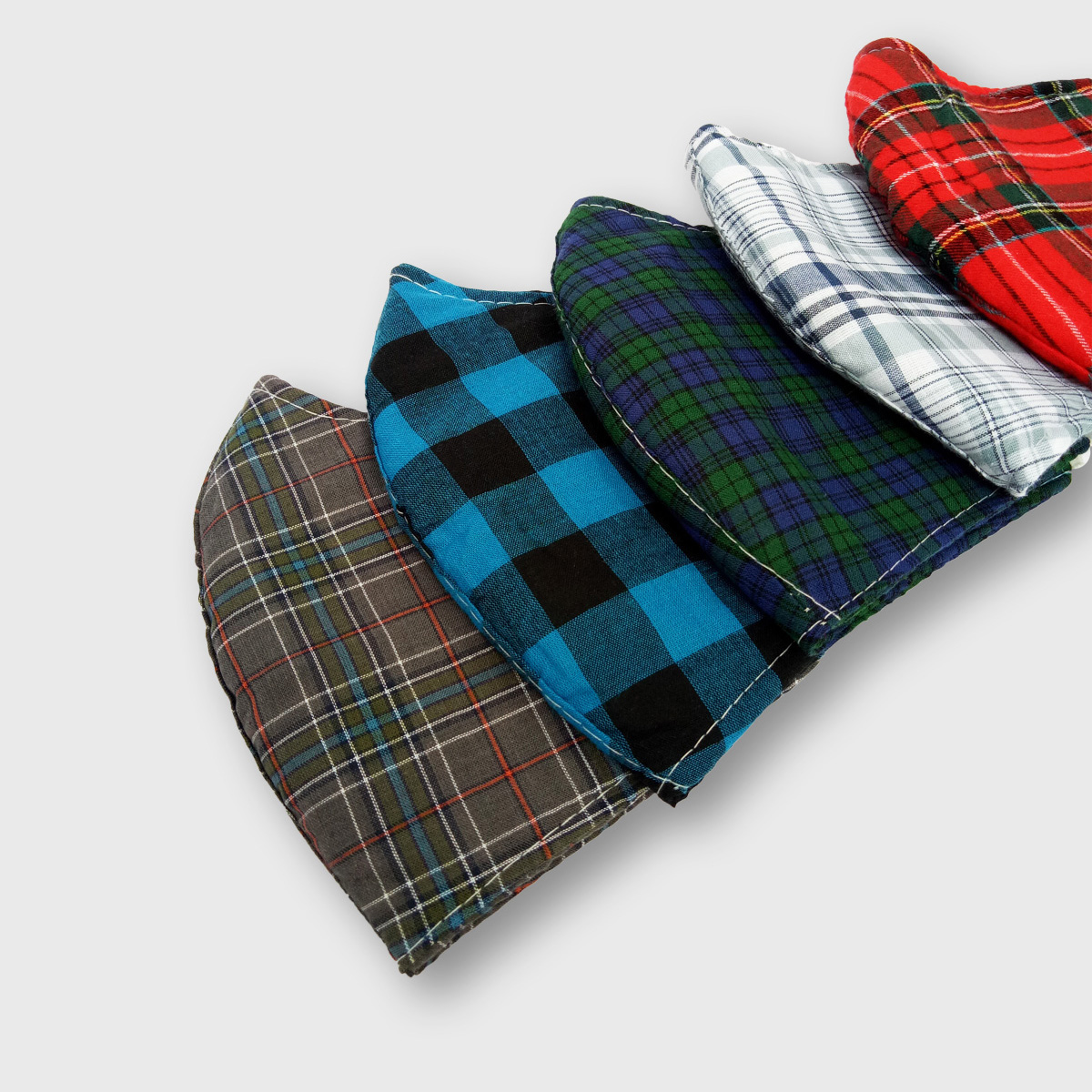 Combo 5 khẩu trang cotton ba lớp - giao màu ngẫu nhiên