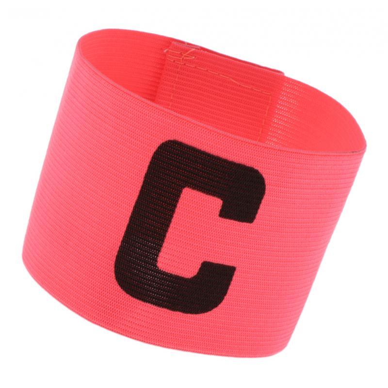 Captain Armband Football Soccer Sports Adjustable Arm Bands Fluorescent