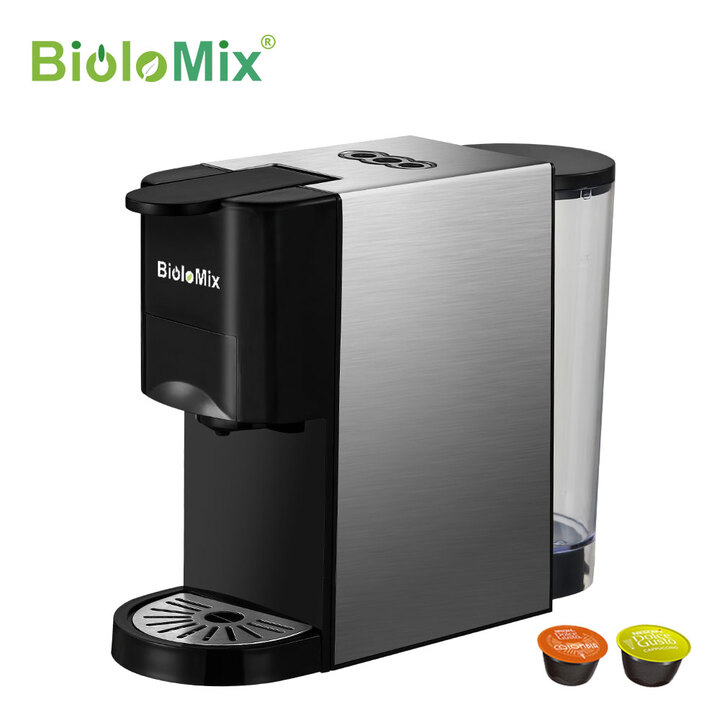 Máy pha cà phê 3 trong 1 phiên bản cao cấp BK-513 thương hiệu BioloMix - HÀNG NHẬP KHẨU