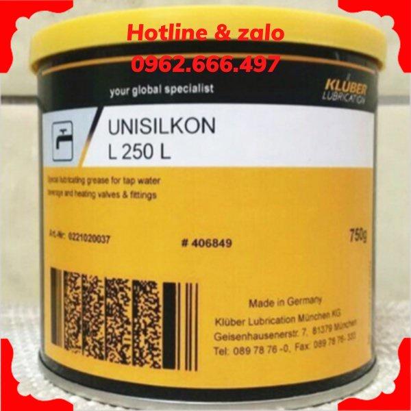 Mỡ đặc biệt Kluber UNISILKON L250L