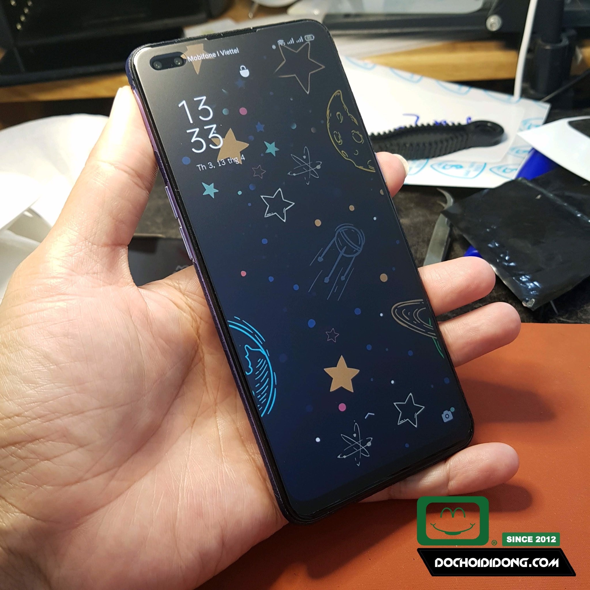 Miếng dán màn hình PPF nhám chống nhìn trộm OPPO Reno 4 ZACASE