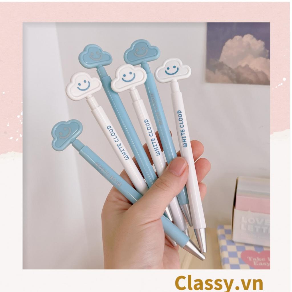 Bút Mực gel Classy Bút Bi Ngòi 0.5mm In Hình Đám Mây Hoạt Hình mẫu hot mùa hè G1687