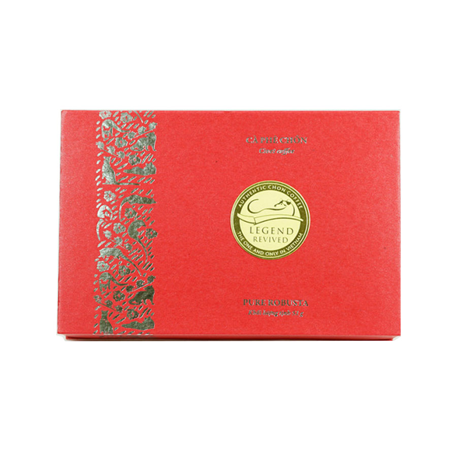 Cà phê Chồn Robusta 51 gram - Hộp giấy Mĩ thuật