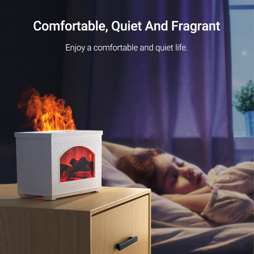 Máy Tạo Độ Ẩm Mô Phỏng Ngọn Nến Cỡ Lớn 270ml xiaomi youpin losky Sự Bảo Vệ