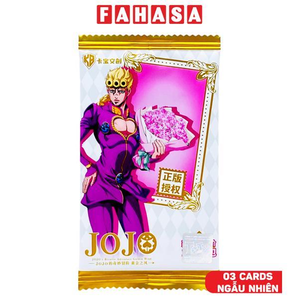 Card Bo Góc Jojo's Bizarre Adventure - Golden Wind Series 2 V10 - Kabao BJ03 (3 Cards Ngẫu Nhiên/Túi)