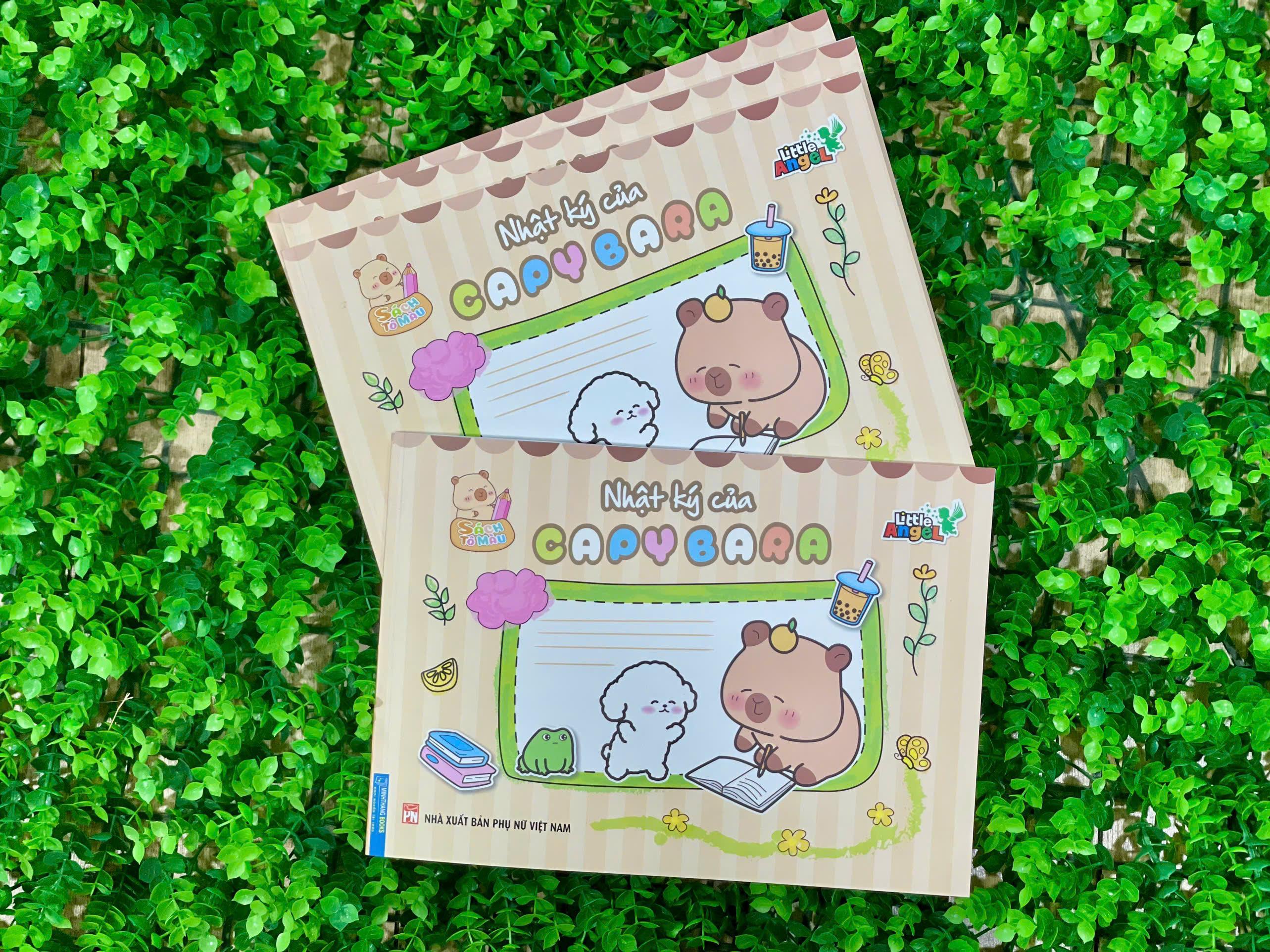 Sách - Sách Tô Màu - Nhật Ký Của Capybara