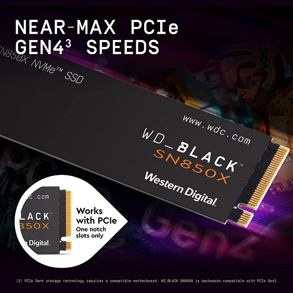 Ổ Cứng SSD WD Black SN850X M2 PCIe 4.0 1TB / 2TB - Hàng Nhập Khẩu