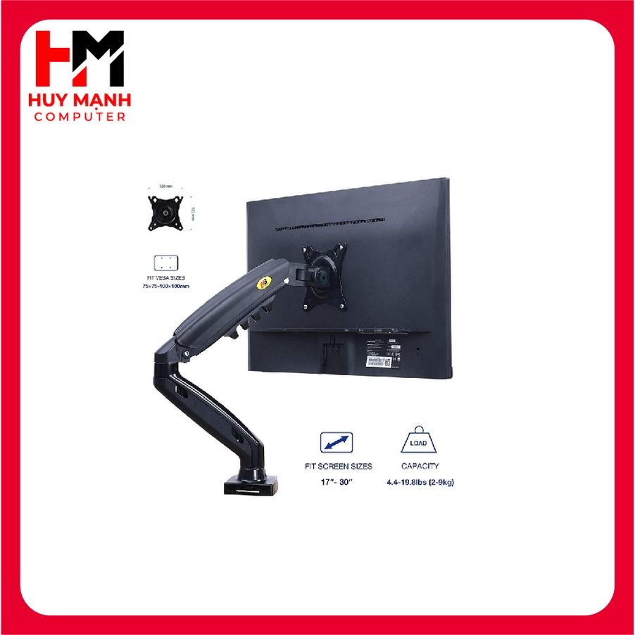 Giá treo màn hình NB F80 huy mạnh computer tay Arm 17 - 30 inch xoay 360 độ