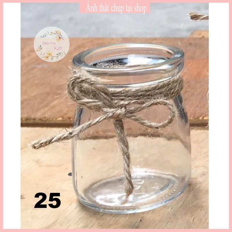 BÌNH THỦY TINH MINI - bình cắm hoa trang trí - decor- bình hoa - lọ hoa -