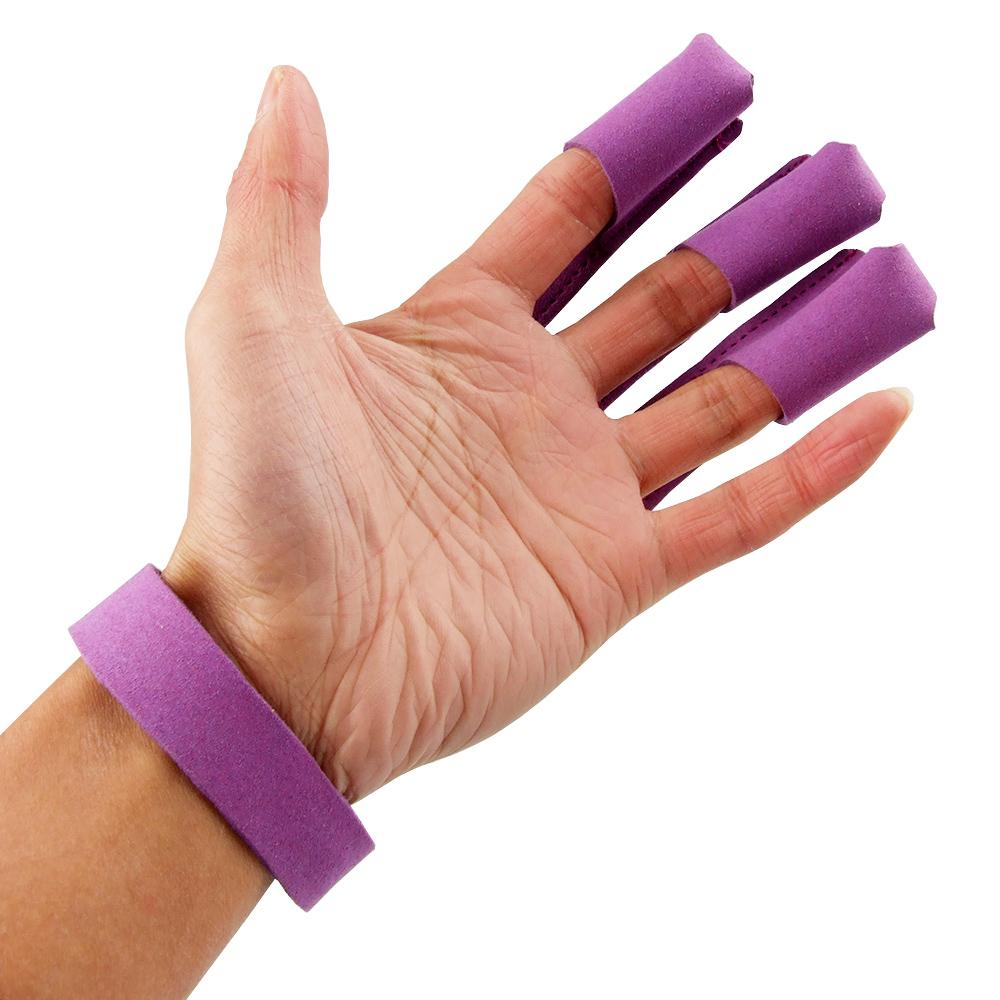 Arrow Bow Adjustable Comfort Archery 3 Finger Glove Guard Protector Hunting
