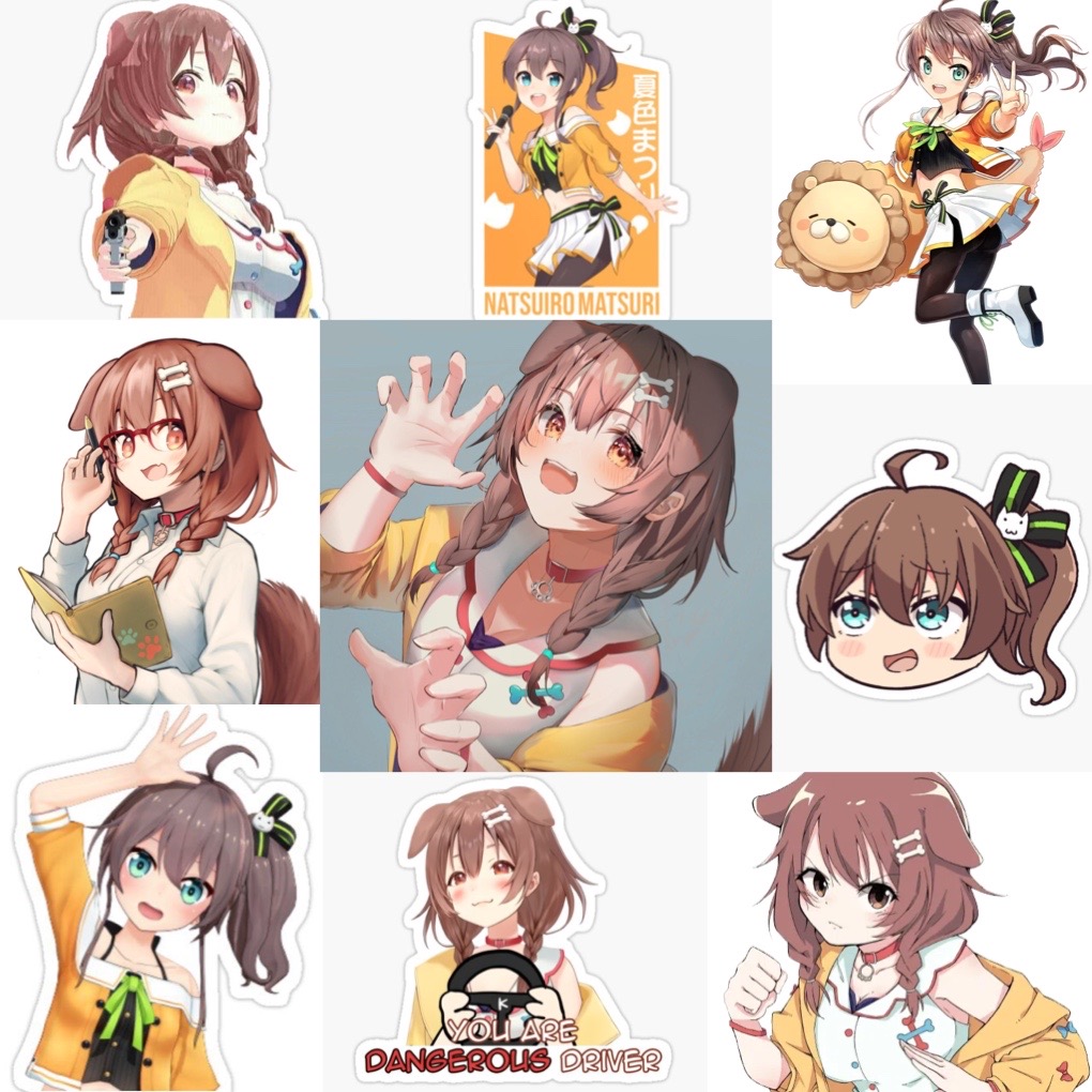 Ảnh Sticker Usada Pekora Hololive 30-60 cái ép lụa khác nhau/Hình dán Usada pekora Hololive