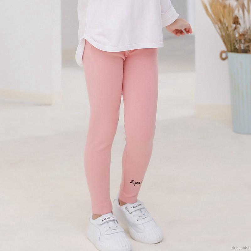 SIÊU SALE Quần legging dài cotton co dãn dành cho bé gái