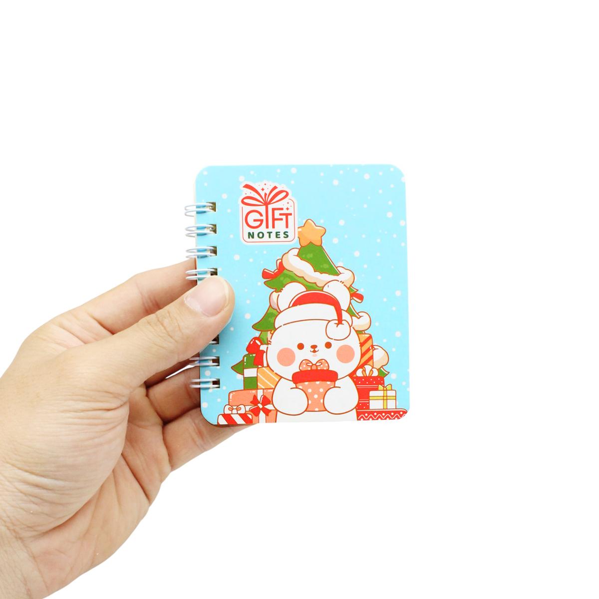 Sổ Lò Xo Moochi Christmas A7 - Kẻ Ngang - 160 Trang 70gsm - The Sun 04