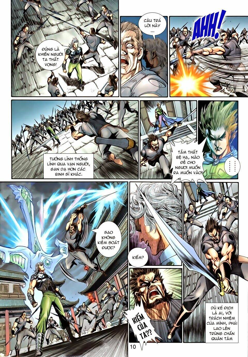 thần binh tiền truyện 1 - đỉnh phong tuyệt chiến chapter 4 10