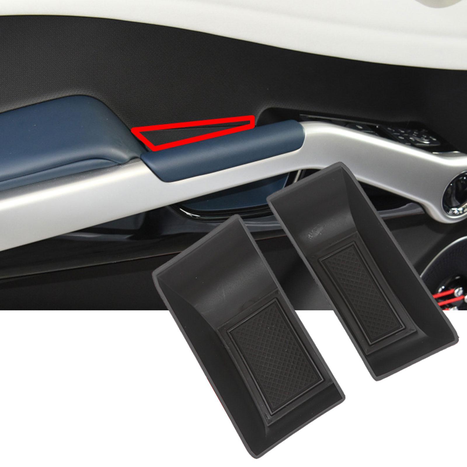 Car Door Armrest Storage Box Car Interior Door Pull Handle Storage Box for Byd Yuan Plus