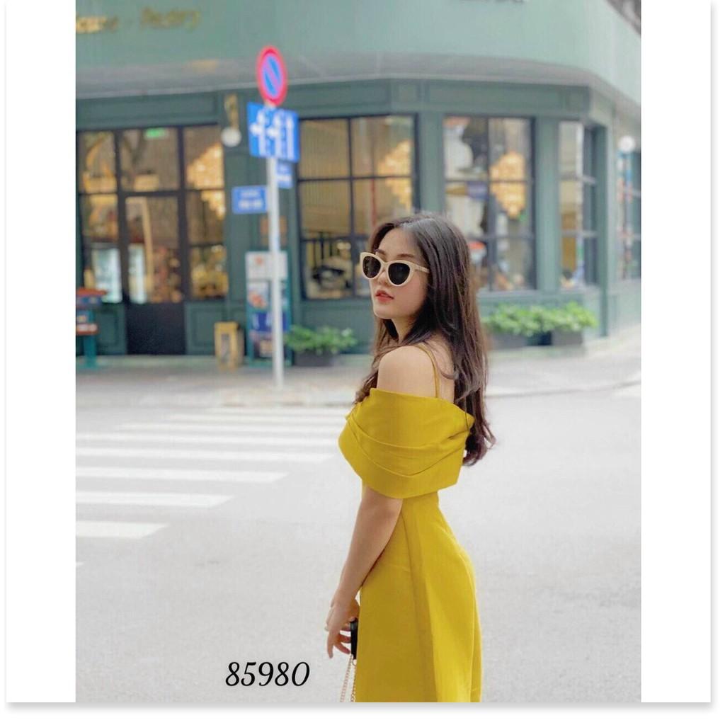 ĐẦM XÒE DỰ TIỆC NỮ CỔ CỘT NƠ SIÊU XINH SANG TÔN DÁNG CHO CÁC CHỊ EM KHANH AN STORE