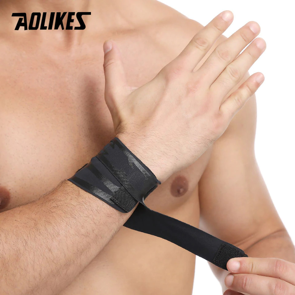 Bộ 2 băng cổ tay thể thao AOLIKES A-7930 Sport wrist protector