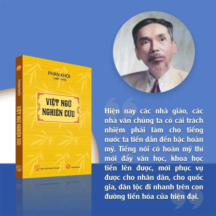 Việt Ngữ Nghiên Cứu - Phan Khôi - (bìa mềm)