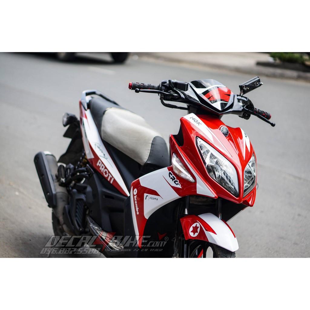 Tem trùm xe dành cho NOUVO LX PROTI RACING