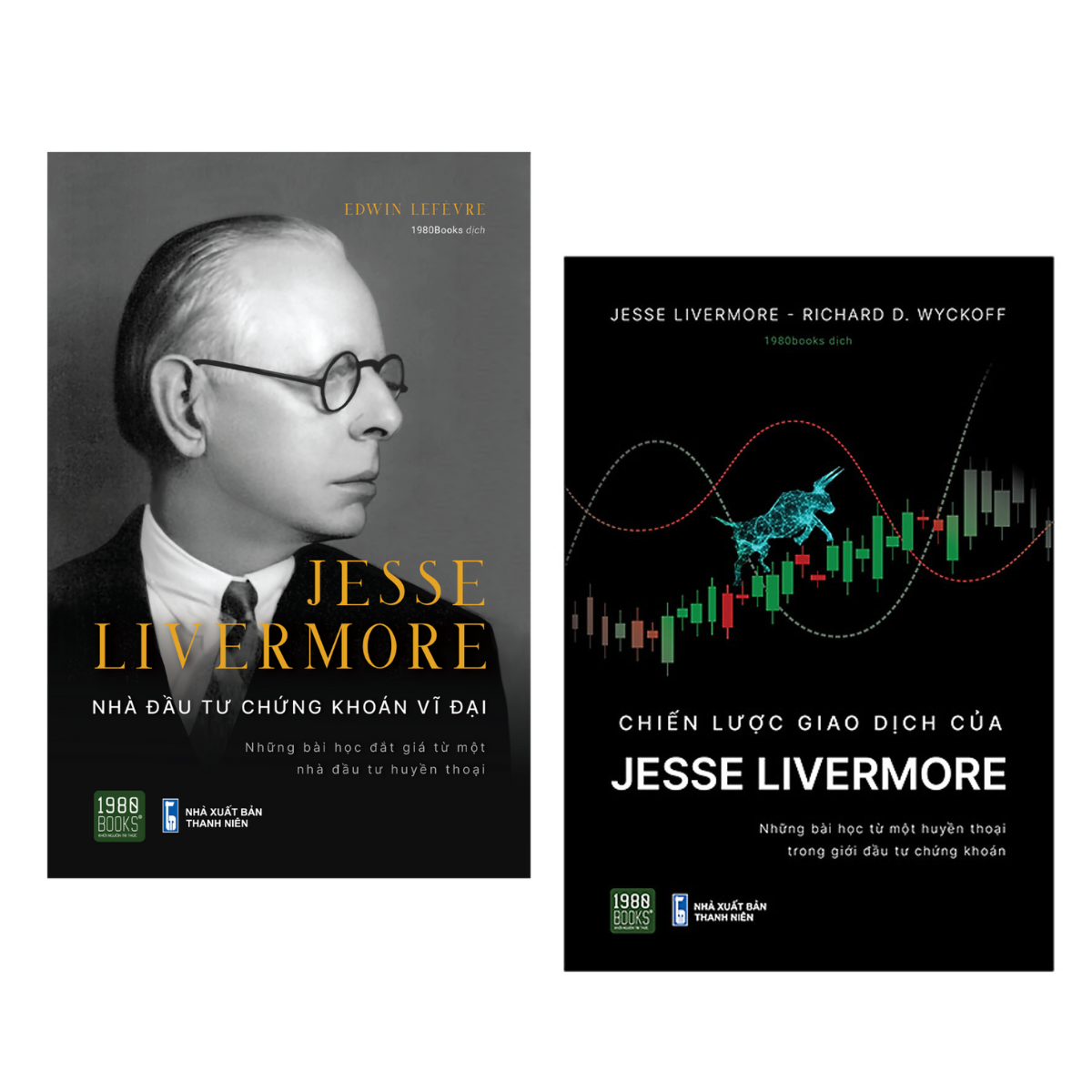 Hình ảnh Combo 2 Cuốn Sách JESSE LIVERMORE - Nhà Đầu Tư Chứng Khoán Vĩ Đại