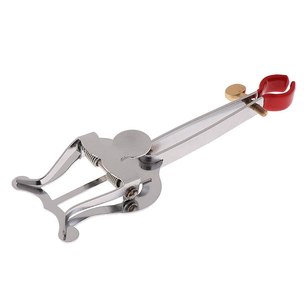 Sunnimix Mạ Kèn Kẹp Đàn Lyres Kẹp Đứng Hỗ Trợ Nhạc Cụ