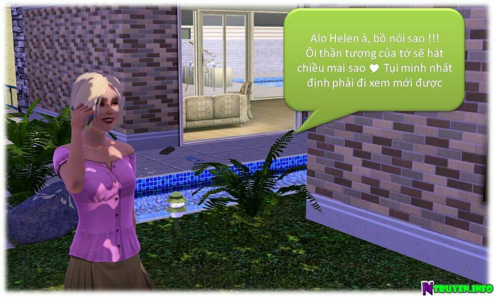 truyện sims - bí mật màu xanh chapter 1 19
