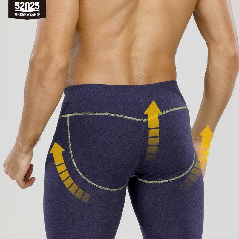 Năm 52025 Nam Nhiệt Quần Legging Bản Rộng Có Đẩy Lên Viscose Nhiệt Đồ Lót Thun Mềm Mại Thoáng Khí Quần Leggin Nhiệt Quần Legging Đáy