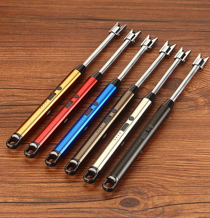 Cây mồi bếp ga sạc điện usb thay thế bật lửa chống gió an toàn bằng phóng tia plasma