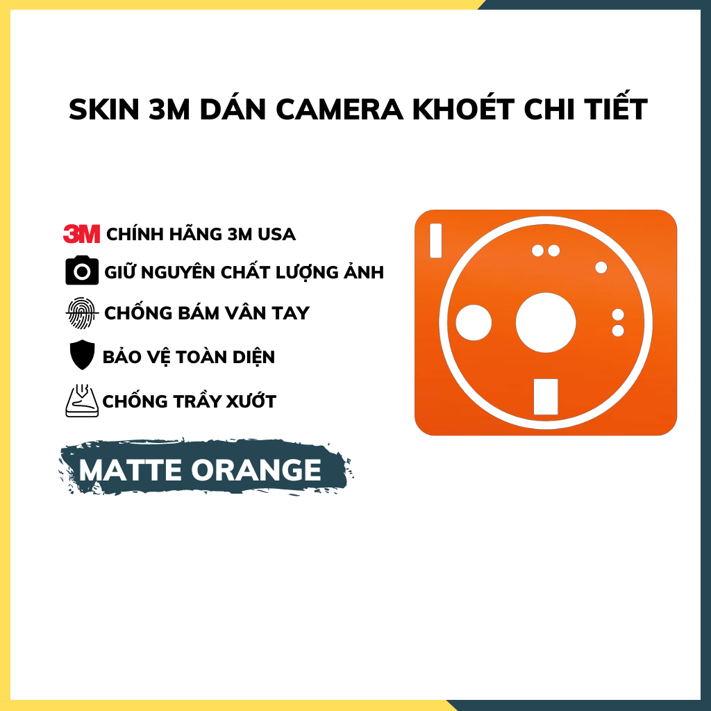 Miếng dán camera mi 12s ultra skin chống trầy xướt mua 1 tặng 1 phụ kiện huỳnh tân store