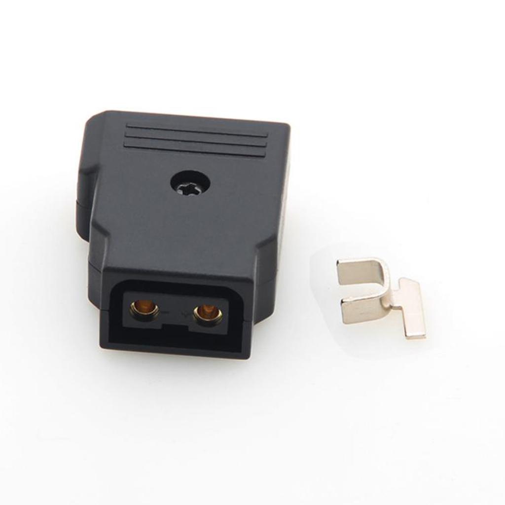 Pack of 5 Female D-Tap Plug Connector for DSLR Rig Power Cable V-mount Anton Battery Black