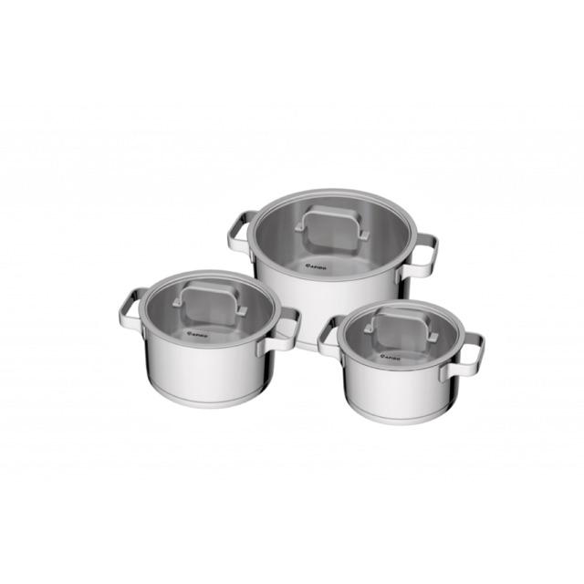 Bộ nồi 3 cái inox 304