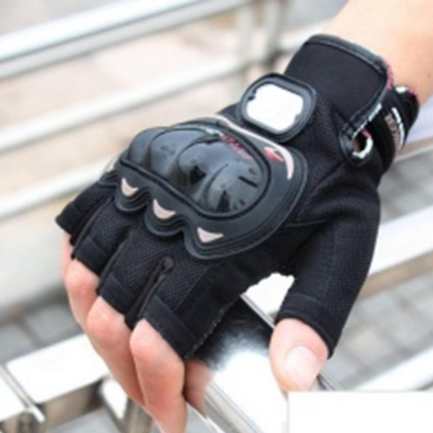 ️️ Găng tay hở ngón PRO Biker 206374 Tặng 1 quà tặng ATM M 473.
