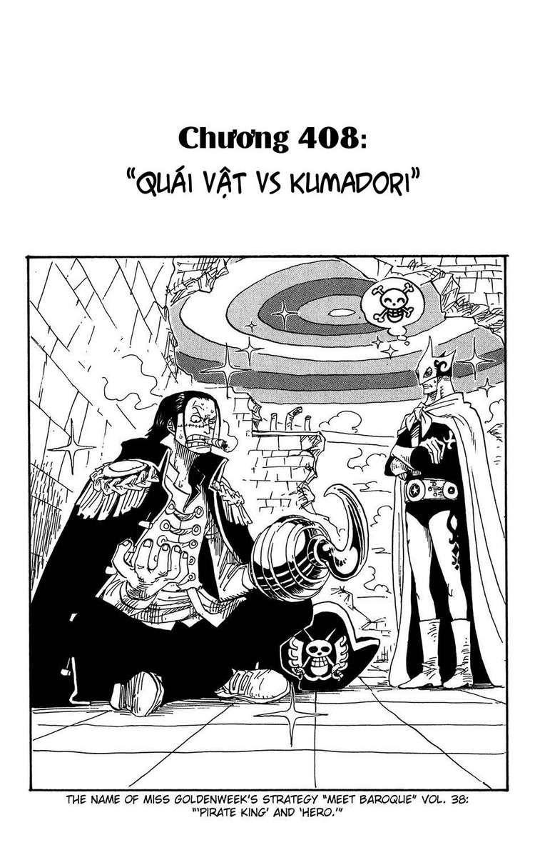 đảo hải tặc - one piece chapter 408 1