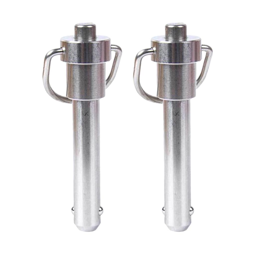 2x  Handle Ball Lock Pins 15mm