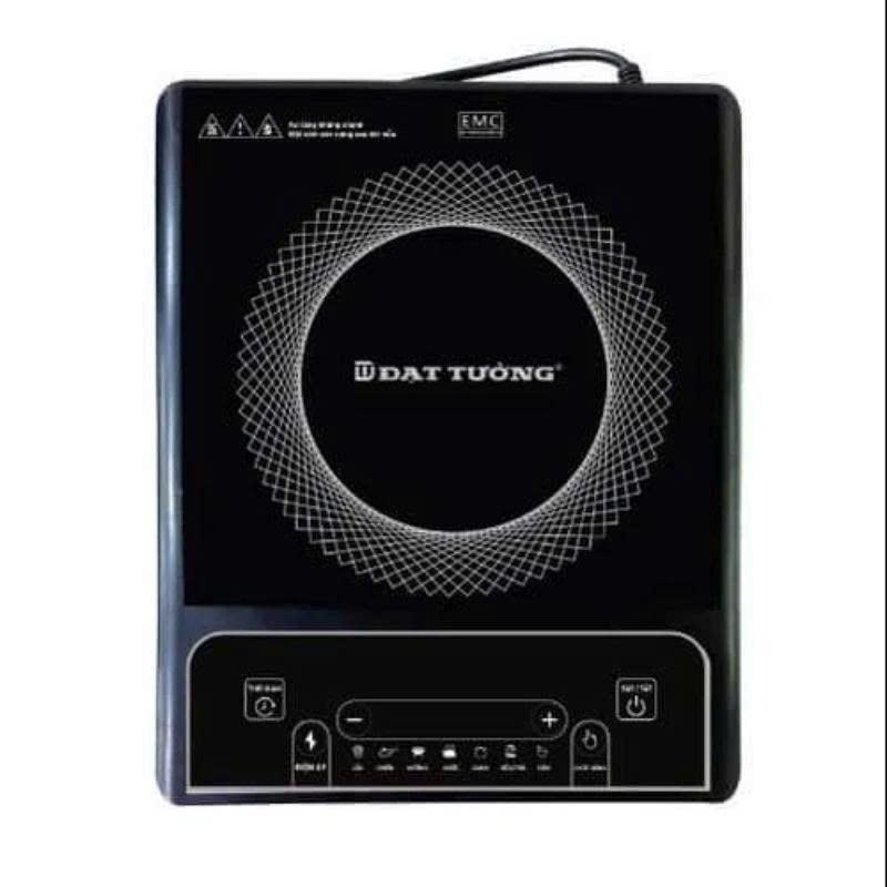 Bếp từ Đạt Tường chính hãng công suất 2000W, bếp điện từ 8 chế độ nấu đa năng, tặng kèm nồi lẩu 28cm