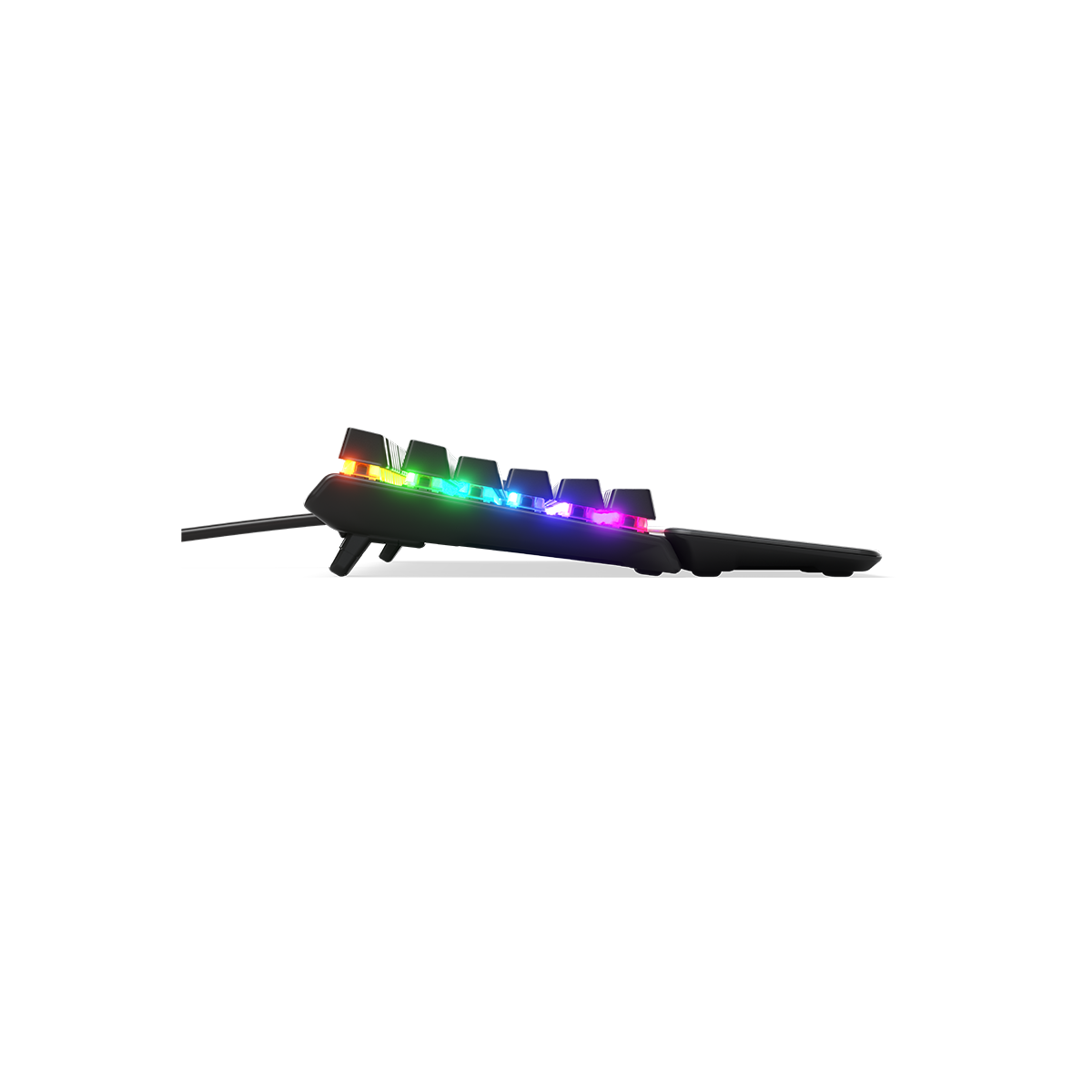 Bàn phím gaming có dây kê tay SteelSeries Apex 7 TKL, Led RGB, 50 triệu Clicks, màn hình Oled, Hàng chính hãng, Bảo hành 12 tháng
