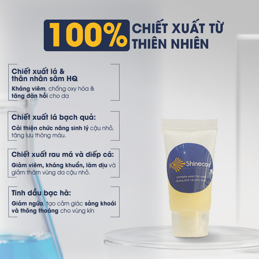 Sample Dung Dịch Vệ Sinh Nam Intimate Wash Cooling 5ml