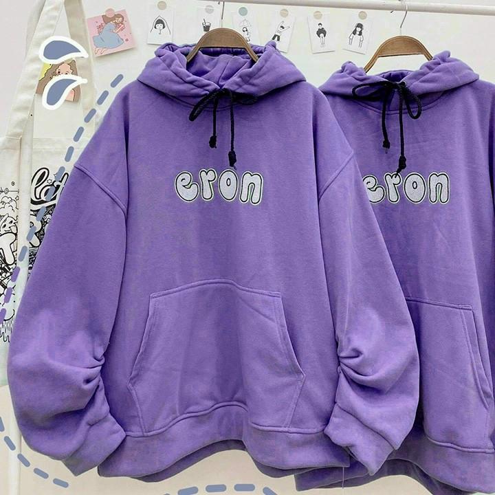 Áo khoát nỉ nữ hoodie tay phồng Eron chuẩn shop phối đẹp-A663